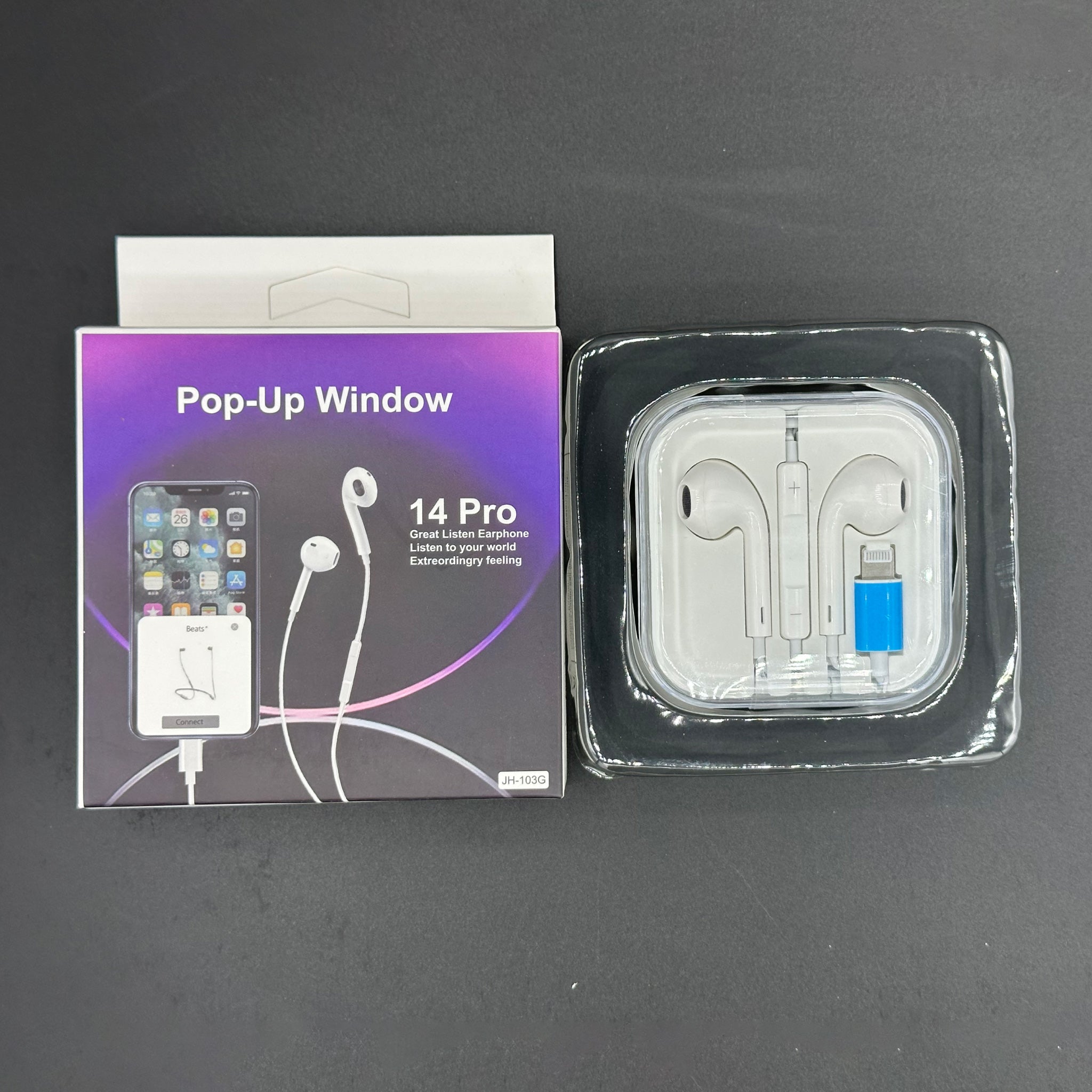 JH-103G "14 Pro" Lightning Earphone