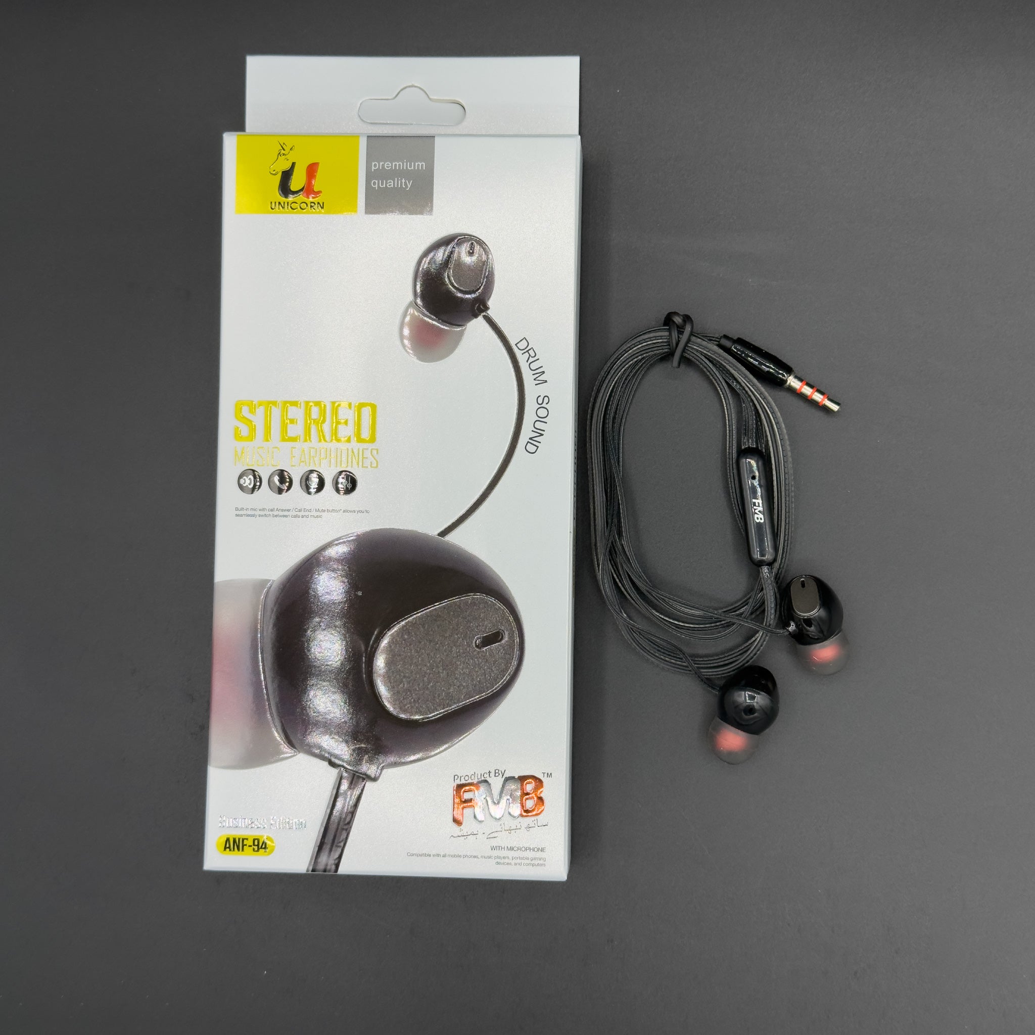 FMB Unicorn ANF-94 Stereo Earphones