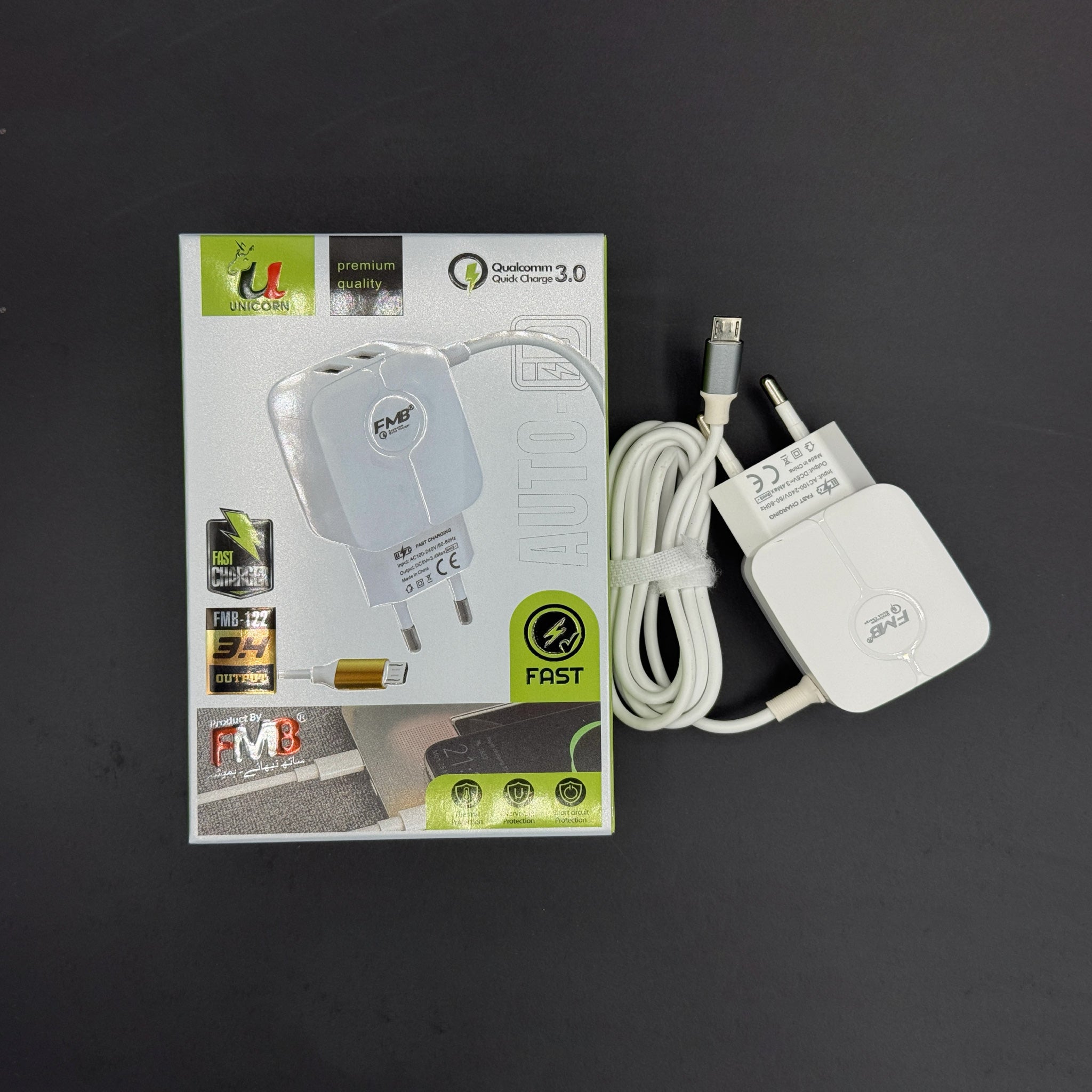 FMB Unicorn 3.4A Fast Charger