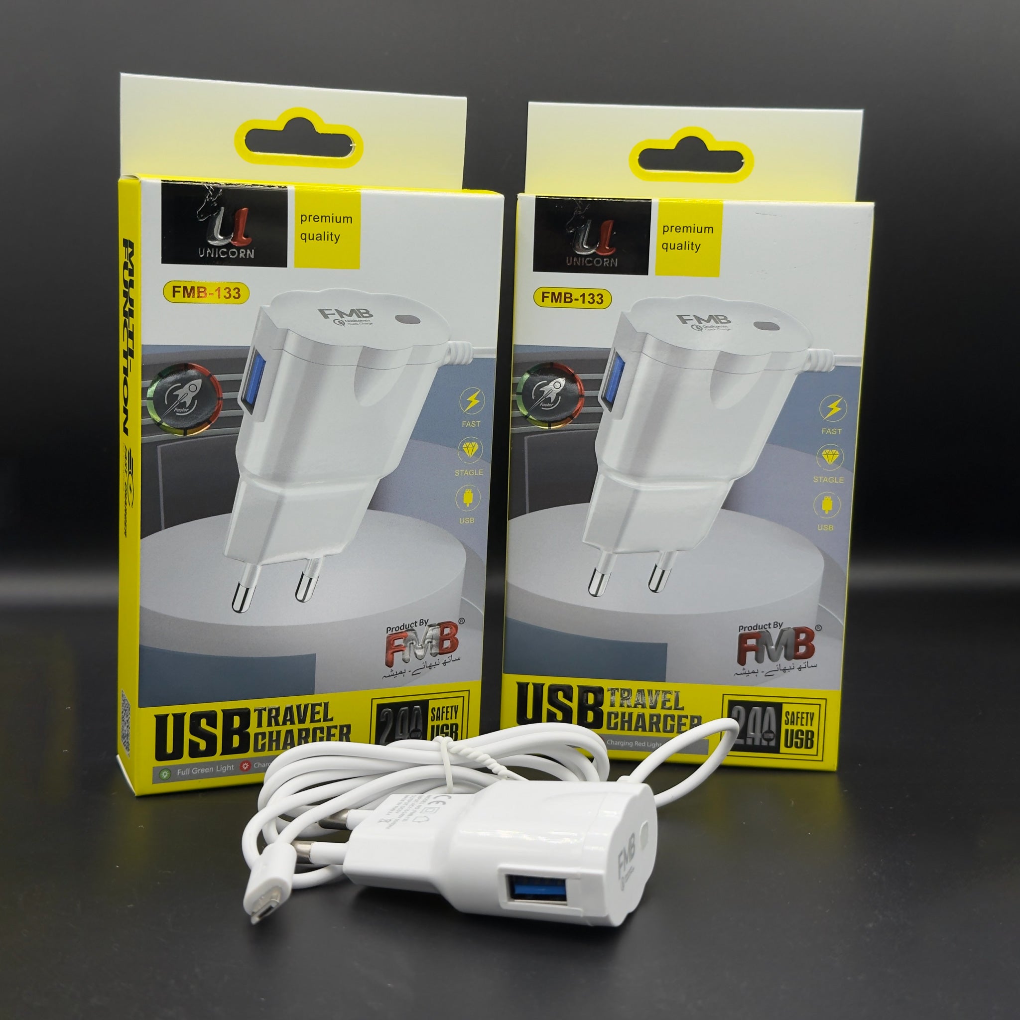 FMB Unicorn USB Travel Charger