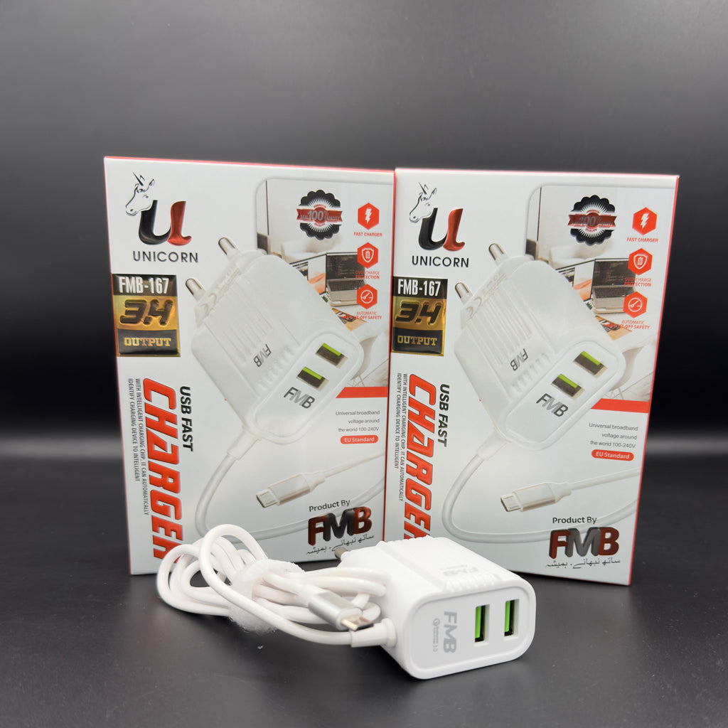 FMB Unicorn USB Fast Charger