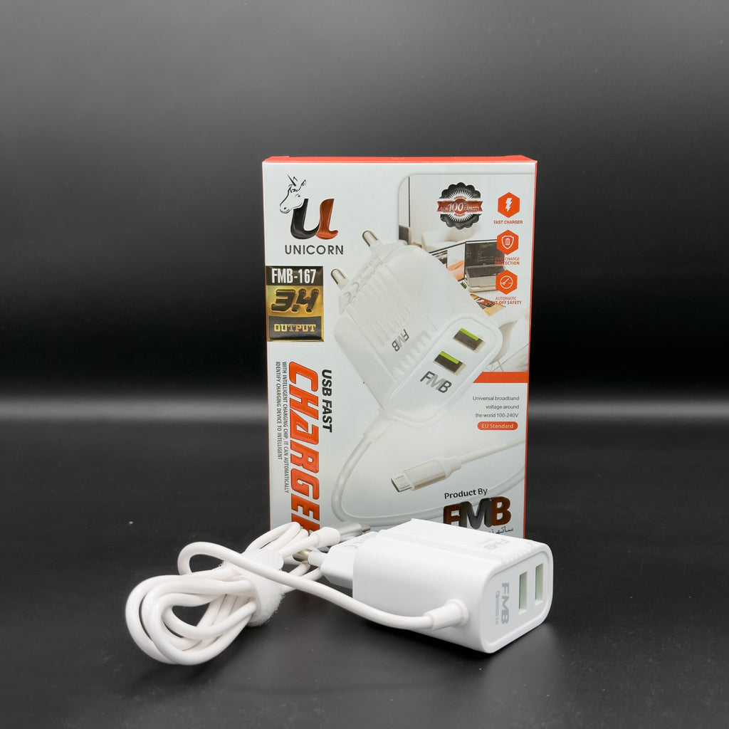 FMB Unicorn USB Fast Charger