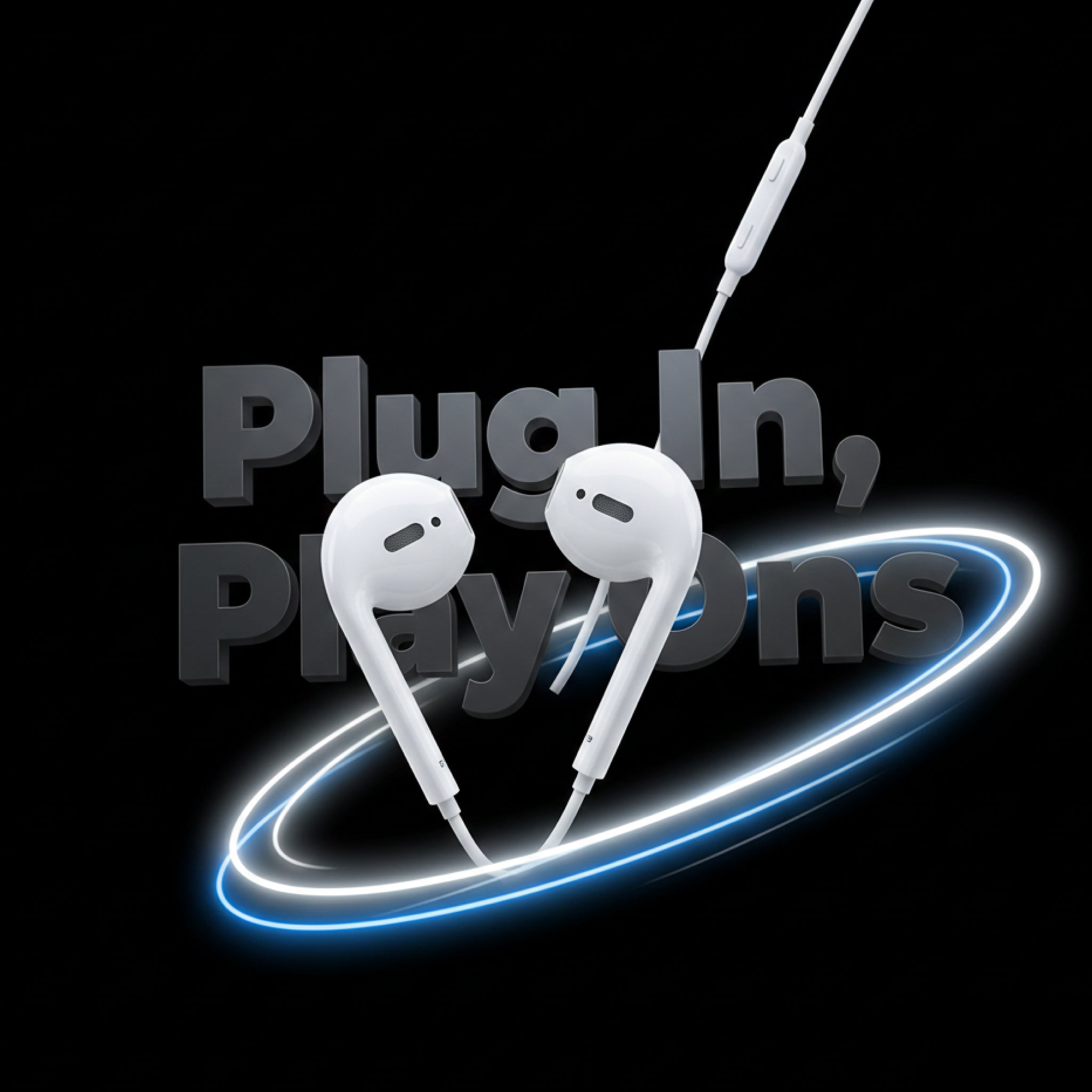 Gionee Wired Earphones with Mic - In-Ear Handsfree 3.5mm for Android & iOS