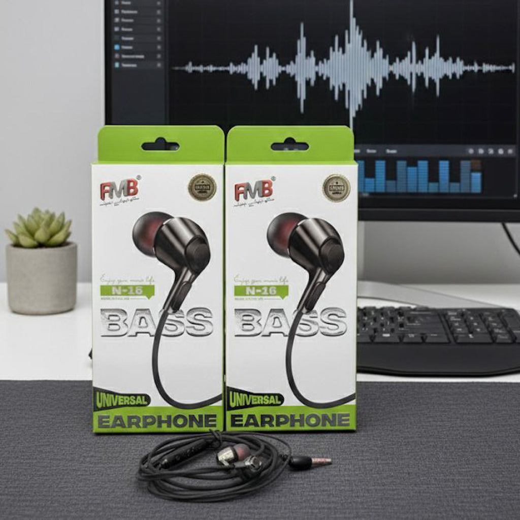 FMB Bass Universal Earphones
