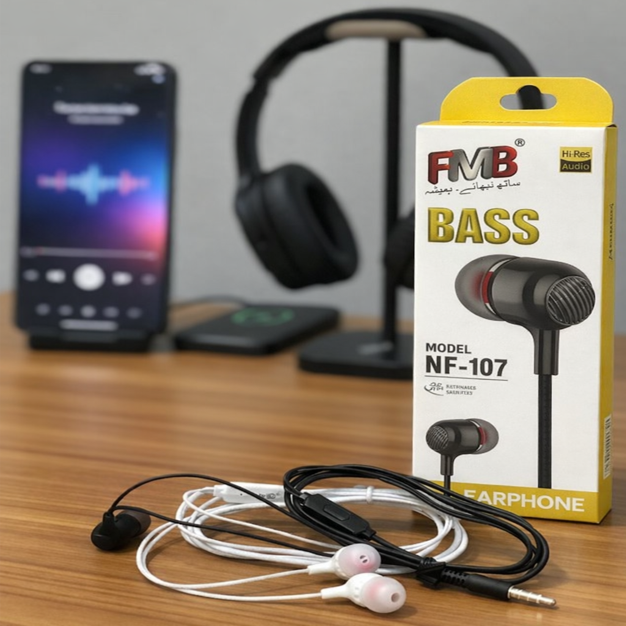FMB Bass Stereo Earphone (NF-107)