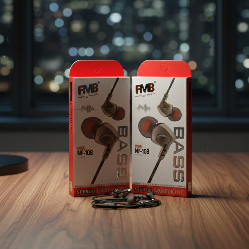 FMB Unicorn Stereo Earphones (NF-108)
