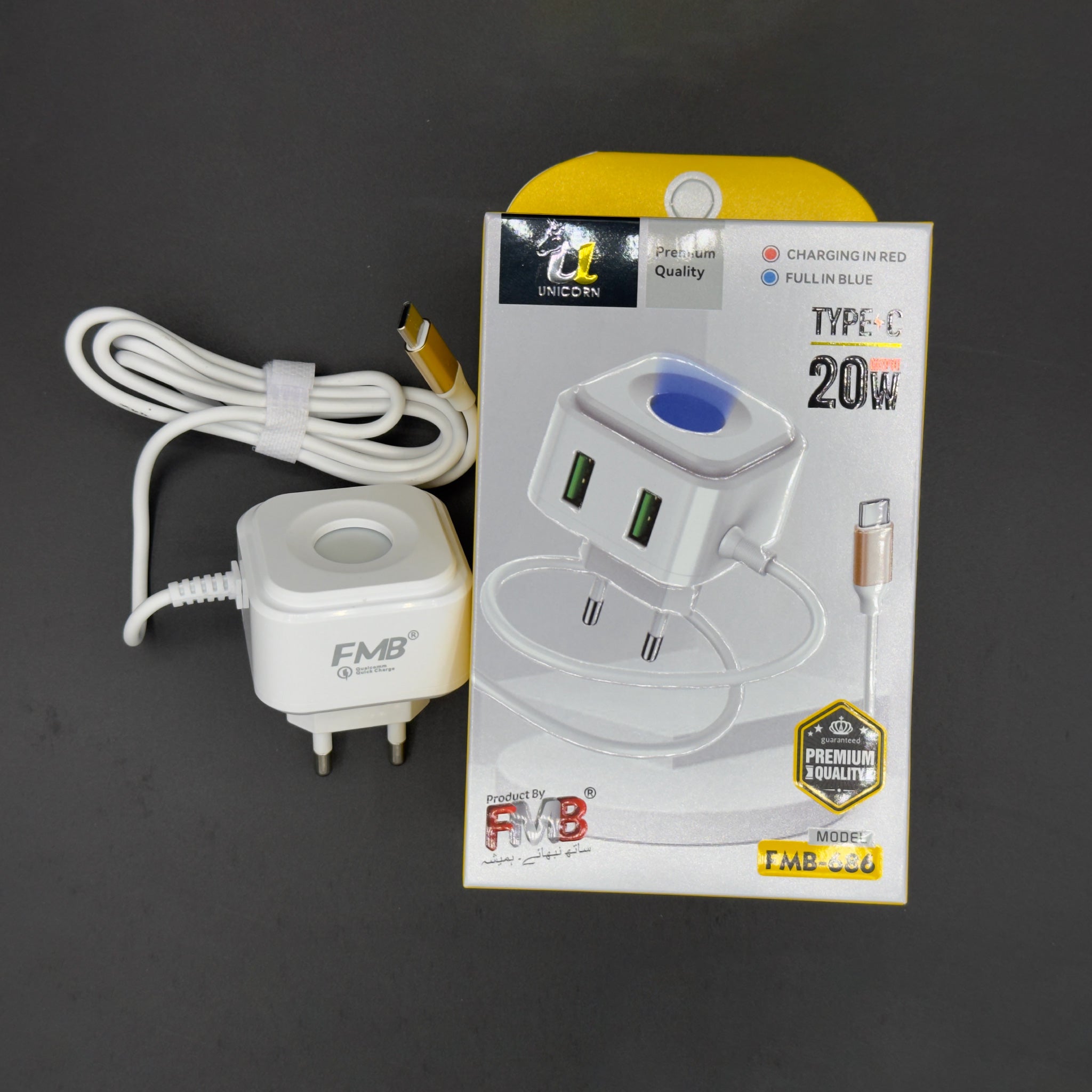 FMB Unicorn 20W Type-C Fast Charger