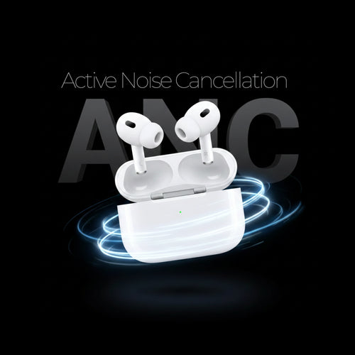 ANC Pro Wireless Earbuds - Active Noise Cancellation & Transparency Mode