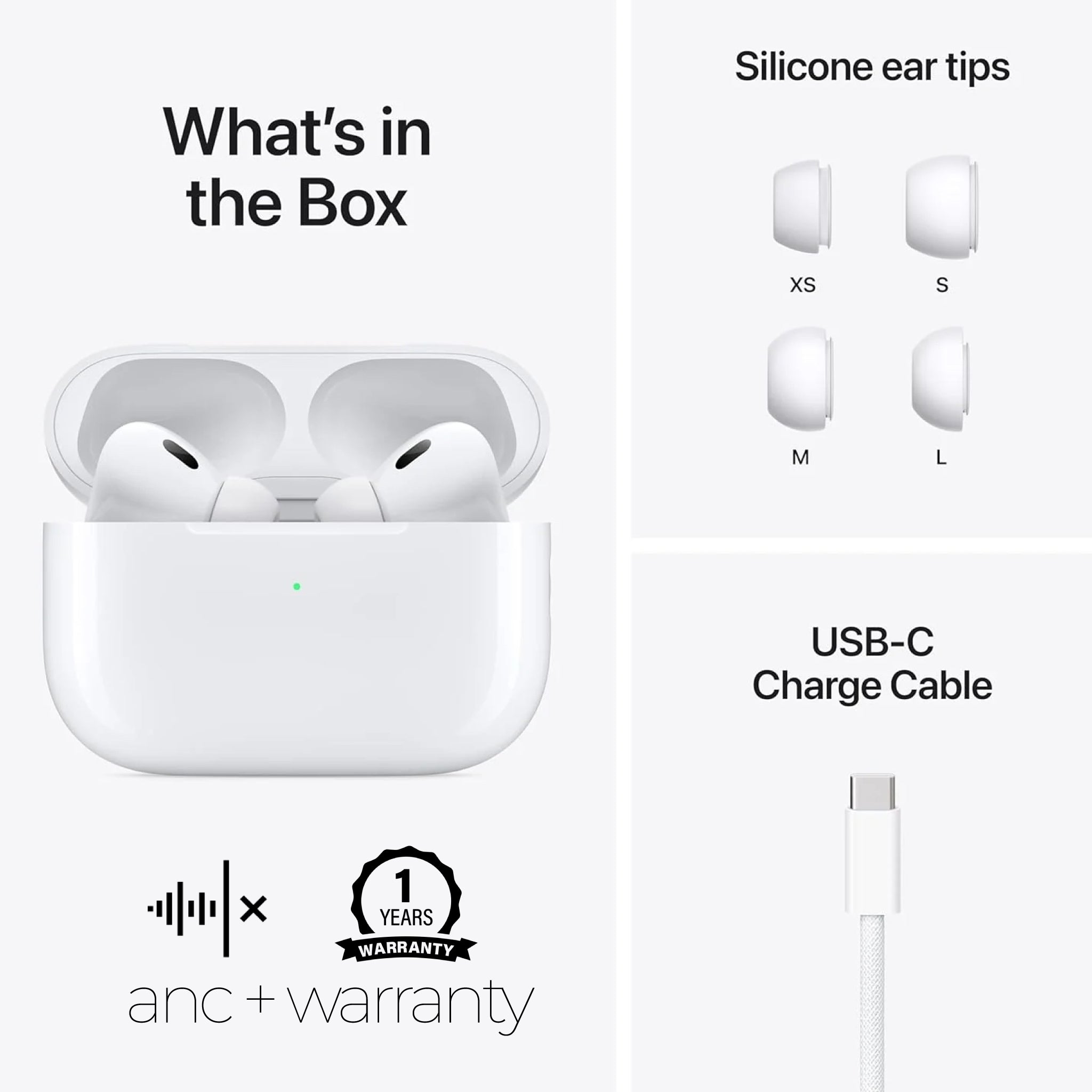 ANC Pro Wireless Earbuds - Active Noise Cancellation & Transparency Mode
