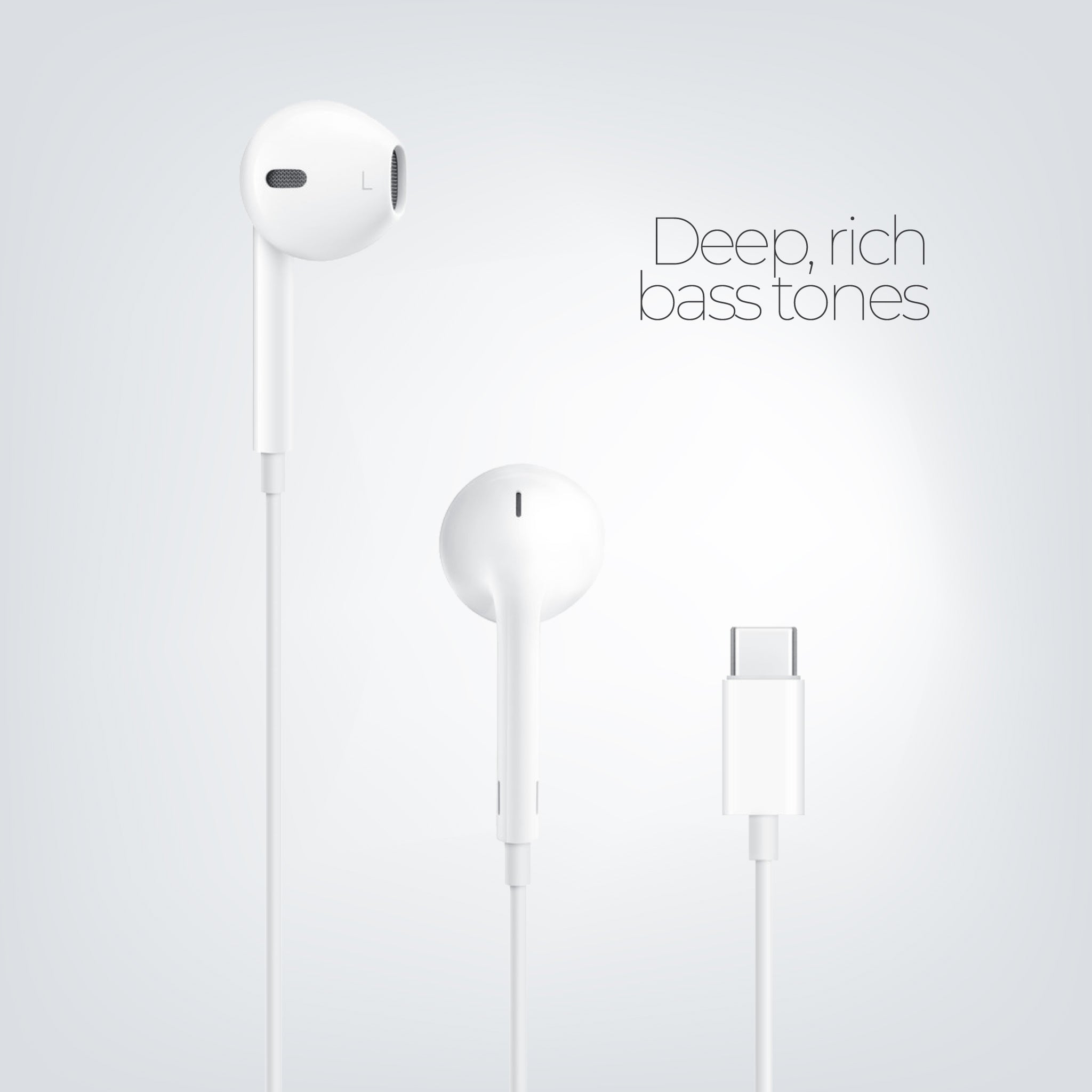 Apple EarPods USB-C (MYQY3AM) - Lossless Audio for iPhone 15/16 & iPad