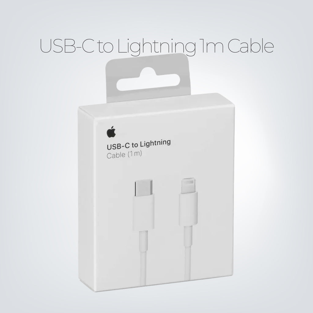 USB-C to Lightning Cable - Fast Charging PD Cable for iPhone & iPad 1M